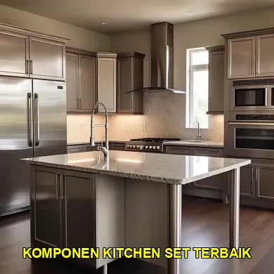 Komponen Wajib dalam Kitchen Set Minimalis di Sleman untuk Dapur Modern